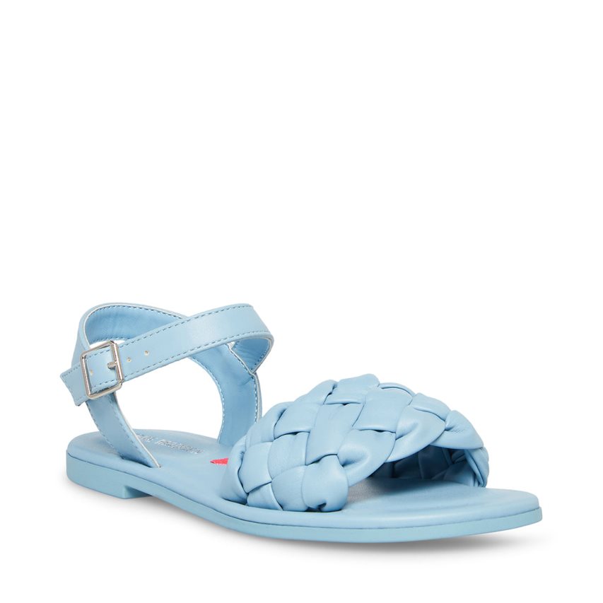 Blue Steve Madden Jkarina Kids' Flat Sandals | PH 5239AXP